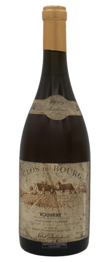 Domaine Huet Vouvray Moelleux 1ere Trie Clos du Bourg 1989 750ml [Stained Label] - 1