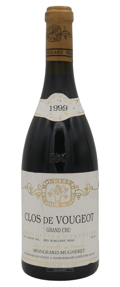 Domaine Mongeard Mugneret Clos Vougeot Grand Cru 1999 750ml - 1