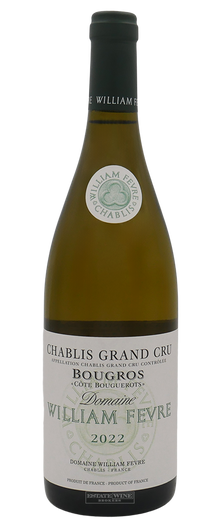 William Fevre Chablis Grand Cru Bougros Cote Bouguerots 2022 750ml - 1