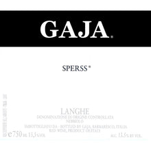 Gaja Sperss Langhe 2010 750ml - 1