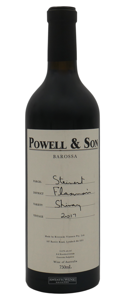 Powell & Son Shiraz Flaxmans Valley Steinert 2017 750ml - 1
