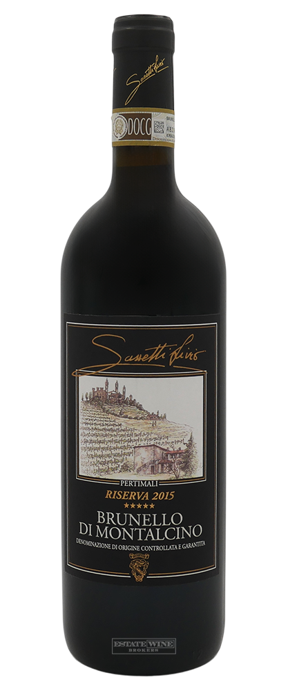 Sasseti Livio Pertimali Brunello di Montalcino Riserva 2015 750ml - 1