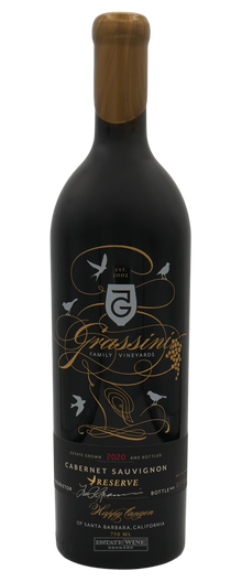 Grassini Family Vineyards Cabernet Sauvignon Reserve Santa Barbara 2020 750ml - 1