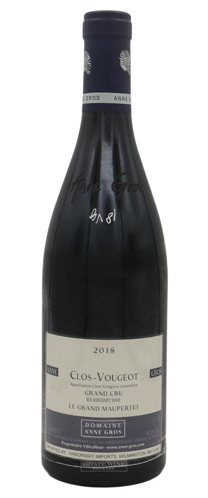 Anne Gros Clos Vougeot Grand Cru 2018 750ml - 1