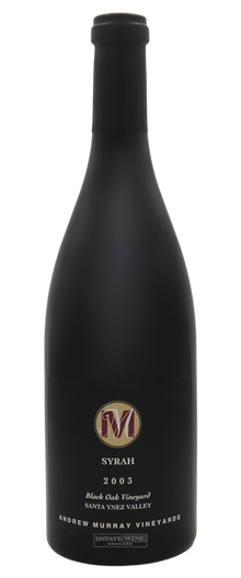 Andrew Murray Syrah Black Oak Vineyard Santa Ynez Valley 2003 750ml - 1