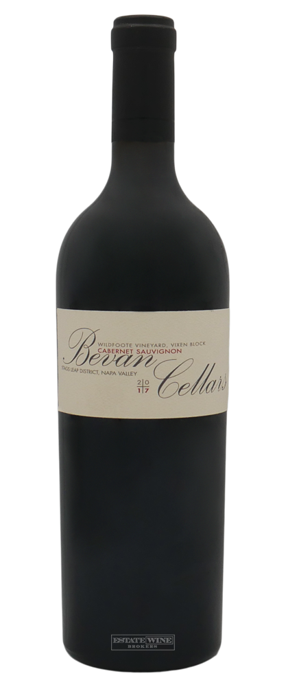 Bevan Cellars Cabernet Sauvignon Wildfoote Vineyard Vixen Block Stags Leap District 2017 750ml - 1
