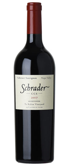 Schrader CCS Cabernet Sauvignon Beckstoffer To Kalon Vineyard 2017 750ml - 1