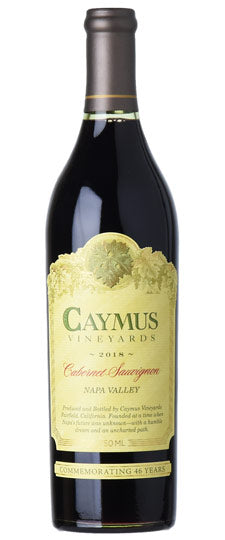 Caymus Cabernet Sauvignon Napa Valley 2018 750ml - 1