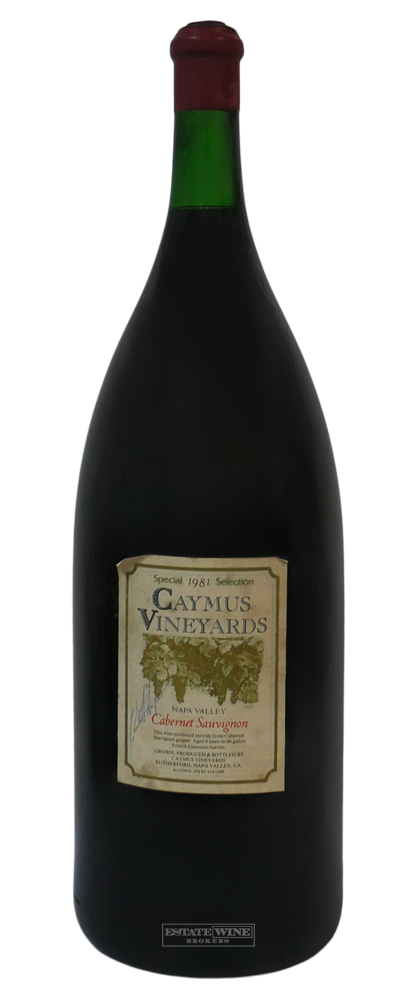 Caymus Cabernet Sauvignon Special Selection Napa Valley 1981 9000ml [Signed Bottle][OWC] - 1