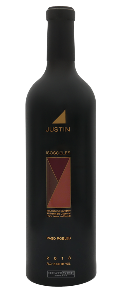 Justin Vineyards Cabernet Sauvignon Isoceles Paso Robles 2018 750ml - 1