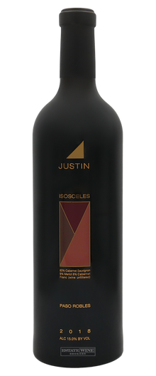 Justin Vineyards Cabernet Sauvignon Isoceles Paso Robles 2018 750ml - 1