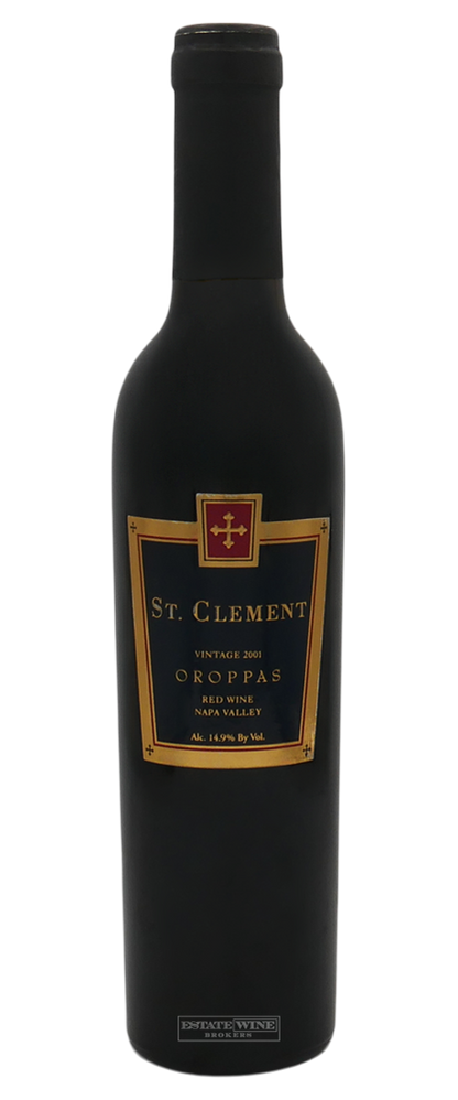 St Clement Oroppas Red Wine Napa Valley 2001 375ml - 3