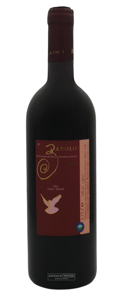 Borgogno Francesco Barolo Crus Vigneti Brunate 2003 750ml - 1