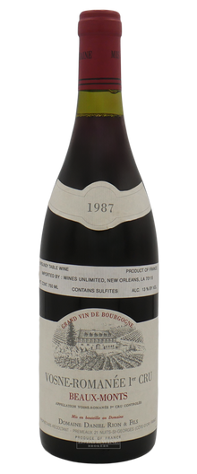 Daniel Rion & Fils Vosne-Romanee 1er Cru Beaux-Monts 1987 750ml - 1