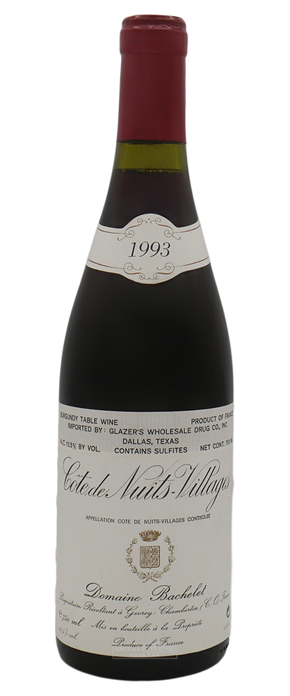 Domaine Bachelet Cote de Nuits-Villages 1993 750ml - 2