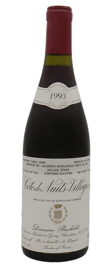 Domaine Bachelet Cote de Nuits-Villages 1993 750ml - 2
