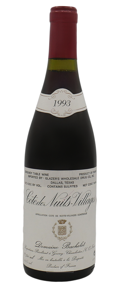 Domaine Bachelet Cote de Nuits-Villages 1993 750ml - 2