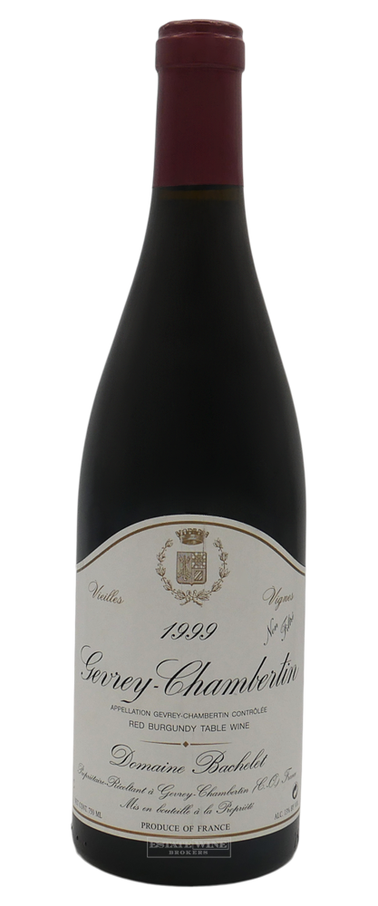Domaine Bachelet Gevrey-Chambertin Vieilles Vignes 1999 750ml - 1