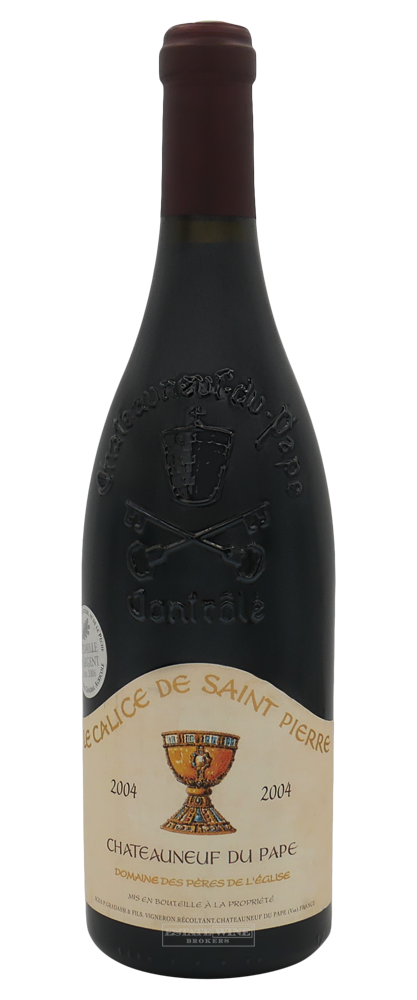 Domaine Des Peres de l'Eglise Le Calice de Saint Pierre Heritage Chateaneuf-du-Pape 2004 750ml - 1