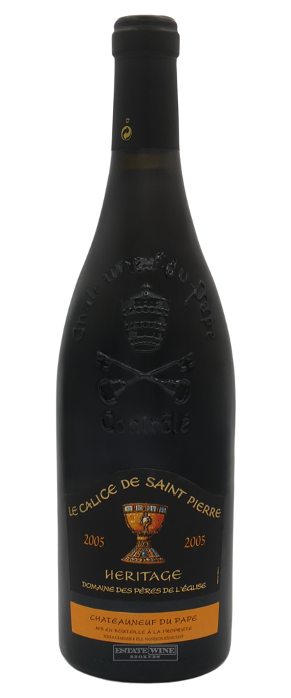 Domaine Des Peres de l'Eglise Le Calice de Saint Pierre Heritage Chateaneuf-du-Pape 2005 750ml - 1