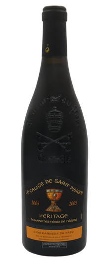 Domaine Des Peres de l'Eglise Le Calice de Saint Pierre Heritage Chateaneuf-du-Pape 2005 750ml - 1