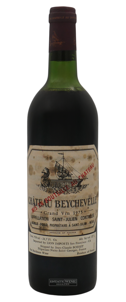 Beychevelle 1975 750ml [Stained Label] - 2