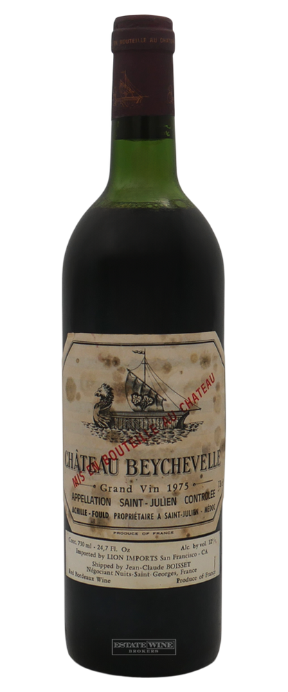 Beychevelle 1975 750ml [Stained Label] - 2