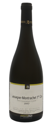 Janots Bos Chassagne-Montrachet 1er Cru 2007 750ml [Torn Label] - 1