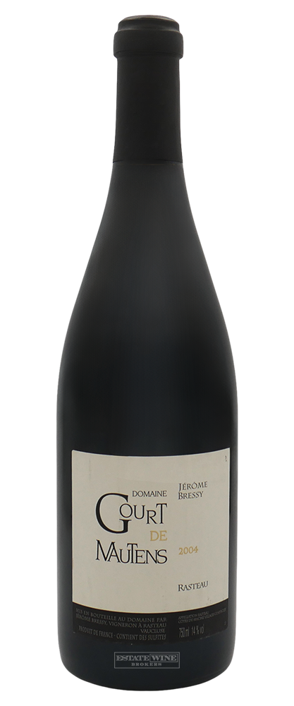 Jerome Bressy Domaine Court de Mautens Rasteau 2004 750ml - 1