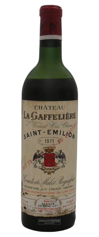 La Gaffeliere 1971 750ml [Low Shoulder] - 1