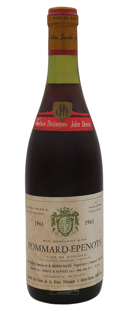 Monnier-Naudin Pommard-Epenots Clos de Citeaux 1961 750ml - 1