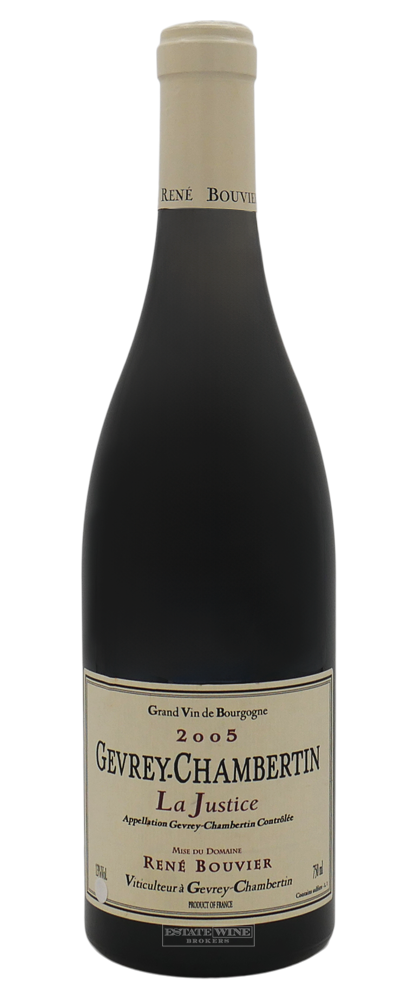 Rene Bouvier Gevrey-Chambertin La Justice 2005 750ml - 1