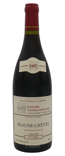 Thomas-Moillard Beaune-Greves 1er Cru 1997 750ml - 1