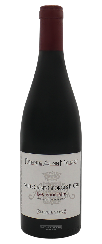 Alain Michelot Nuits-St-Georges 1er Cru Les Vaucrains 2008 750ml - 1