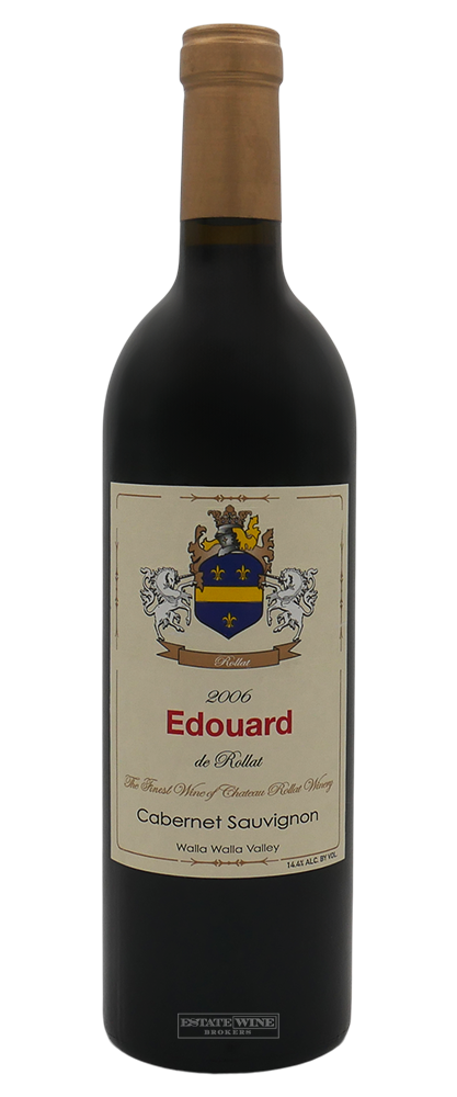 Edouard de Rollat Cabernet Sauvignon Walla Walla Valley 2006 750ml - 1