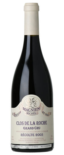 Domaine Michel Magnien Clos de la Roche Grand Cru 2003 750ml - 1