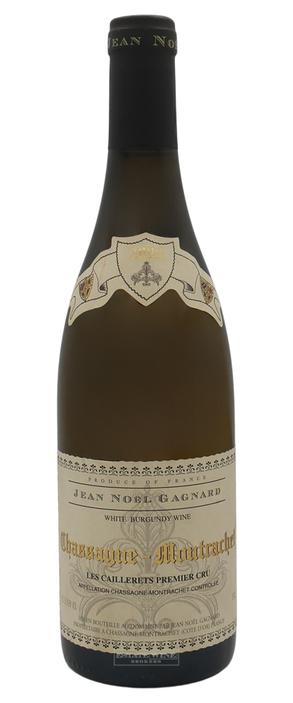 Jean Noel Gagnard Chassagne-Montrachet 1er Cru Les Caillerets 2008 750ml - 1