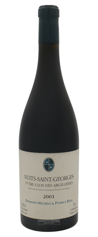 Michele & Patrice Rion Nuits-St-Georges 1er Cru Clos des Argillieres 2001 750ml - 1