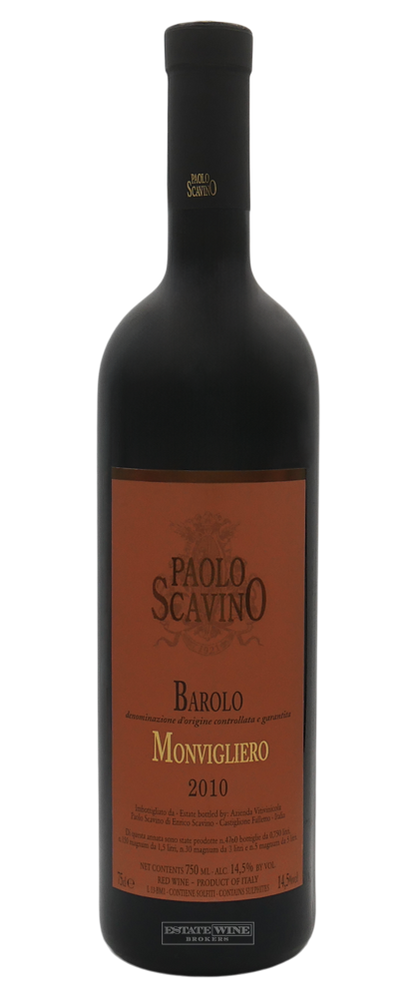 Paolo Scavino Barolo Monvigliero 2010 750ml - 1