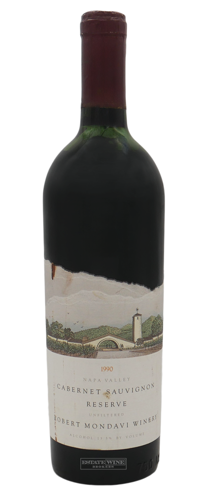 Robert Mondavi Cabernet Sauvignon Reserve Unfiltered Oakville Napa Valley 1990 750ml - 1