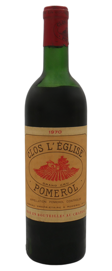 Clos l'Eglise Pomerol 1970 750ml - 1