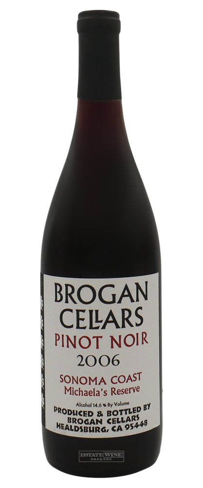 Brogan Cellars Pinot Noir Michaela’s Reserve Sonoma Coast 2006 750ml - 1