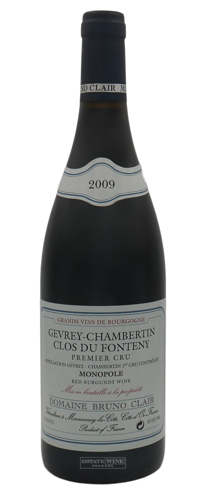 Bruno Clair Gevrey-Chambertin 1er Cru Clos du Fonteny Monopole 2009 750ml - 1