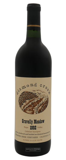 Diamond Creek Cabernet Sauvignon Gravelly Meadow 1992 750ml - 1