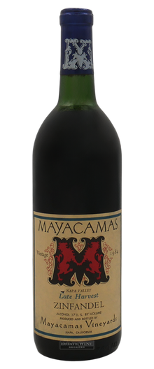 Mayacamas Late Harvest Zinfandel 1984 750ml - 1