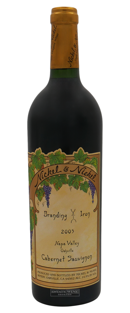 Nickel & Nickel Cabernet Sauvignon Branding Iron Oakville 2005 750ml - 1