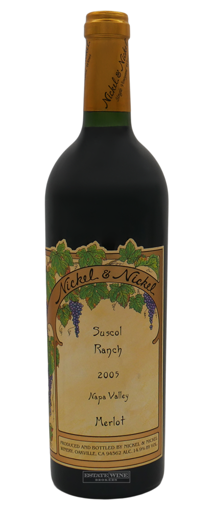 Nickel & Nickel Merlot Suscol Ranch Napa Valley 2005 750ml - 1
