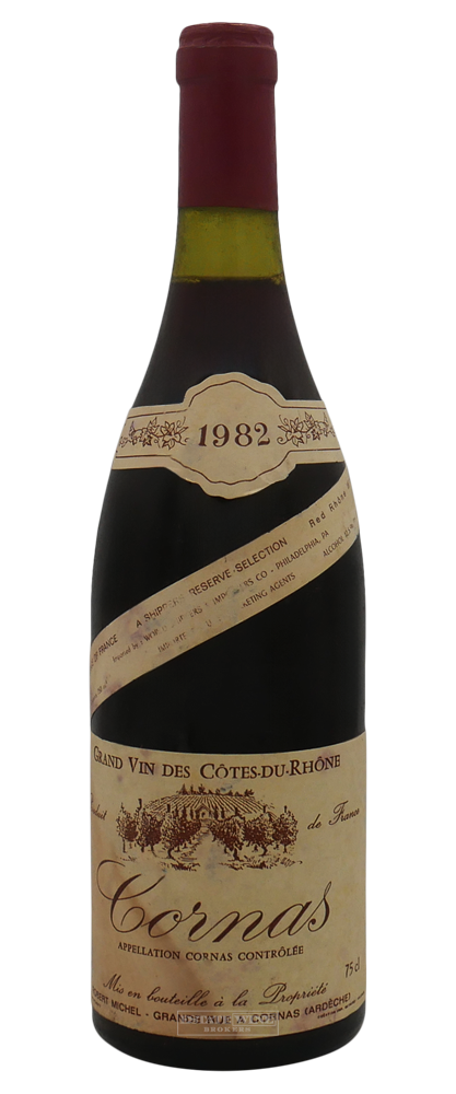 Robert Michel Cornas 1982 750ml [Damaged Label] - 1