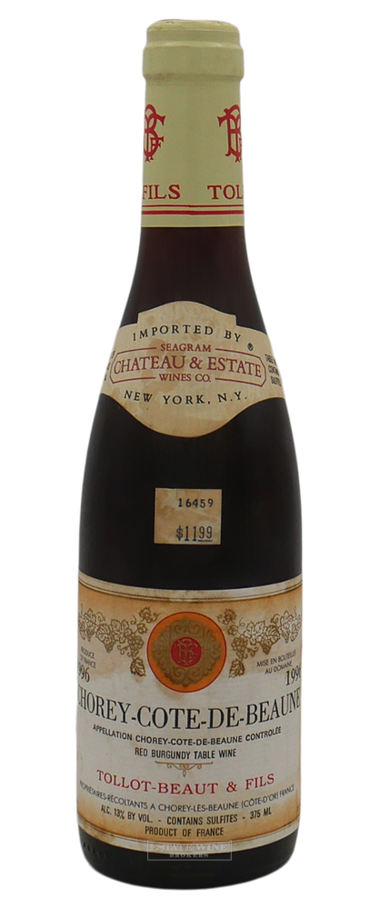 Tollot-Beaut & Fils Chorey-Cote-de-Beaune 1996 375ml - 1