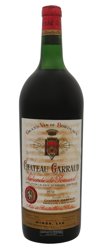 Chateau Garraud Lalande de Pomerol 1970 1500ml - 1
